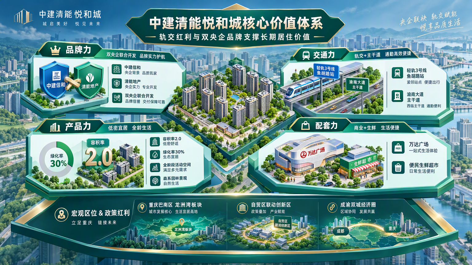 中建清能悦和城核心价值体系