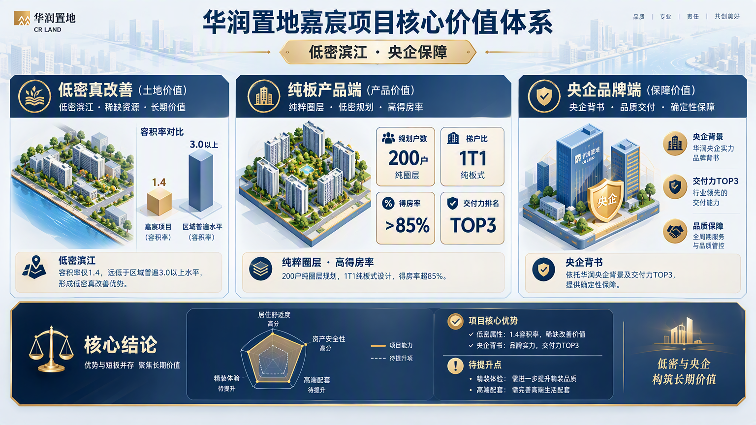 华润置地嘉宸项目核心价值体系