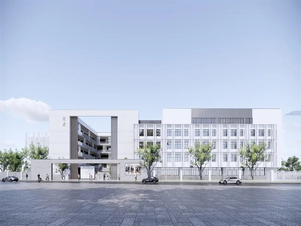 教育圈—觅渡桥小学效果图