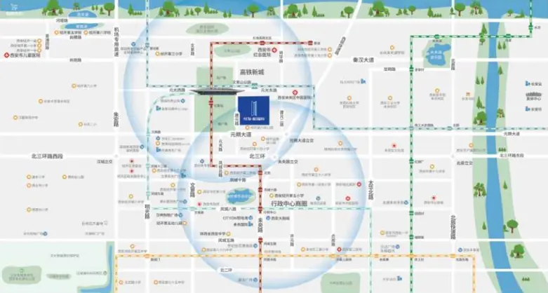 经发和瑞府地理位置示意图