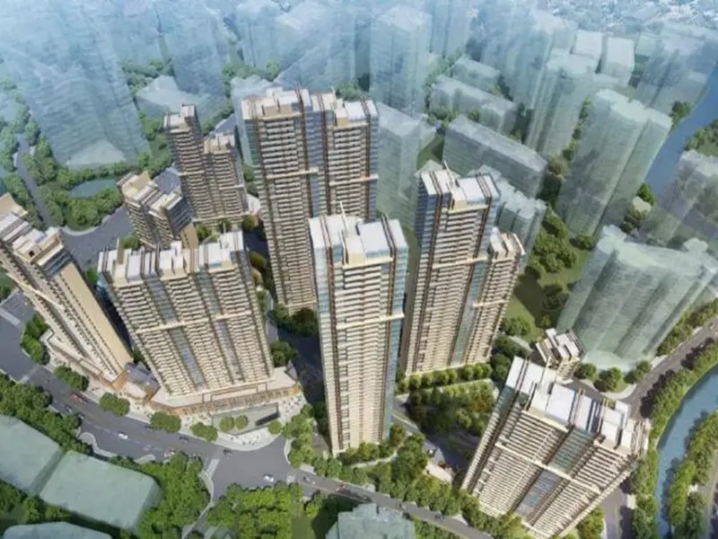 社区实景效果图