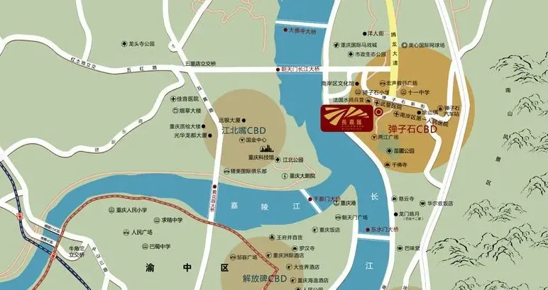长嘉汇位置图