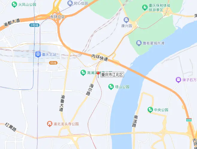 龙湖江山颂位置图