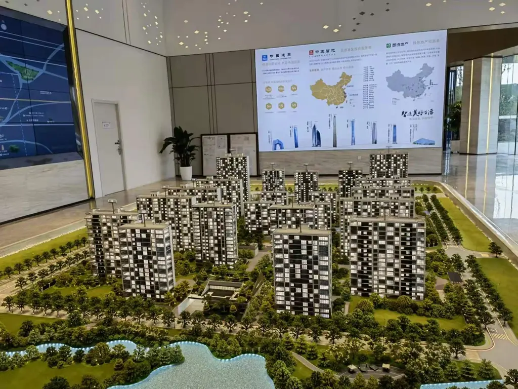 售楼处沙盘图