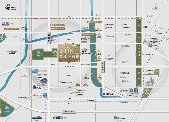 紫薇时光云境位置图