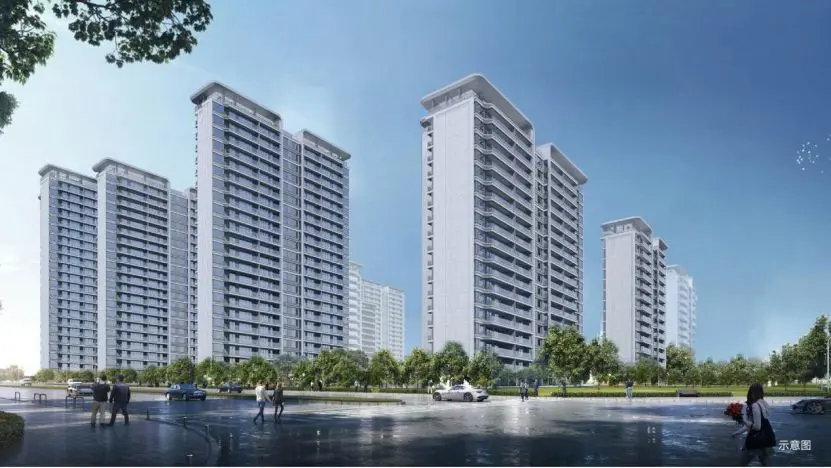 紫薇时光云境外立面图