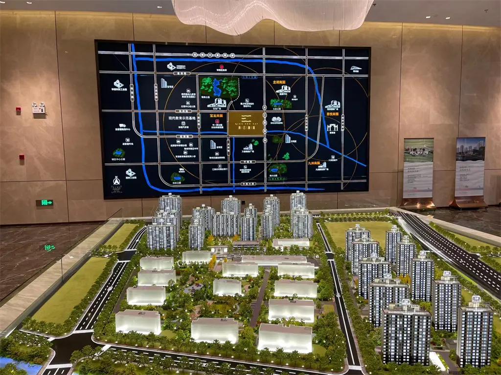 清云澜湾沙盘图