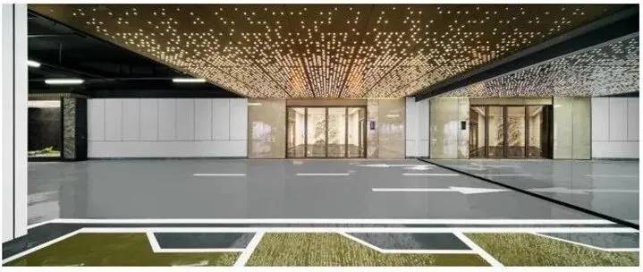 130㎡端厅IMAX环幕视野，270°采光