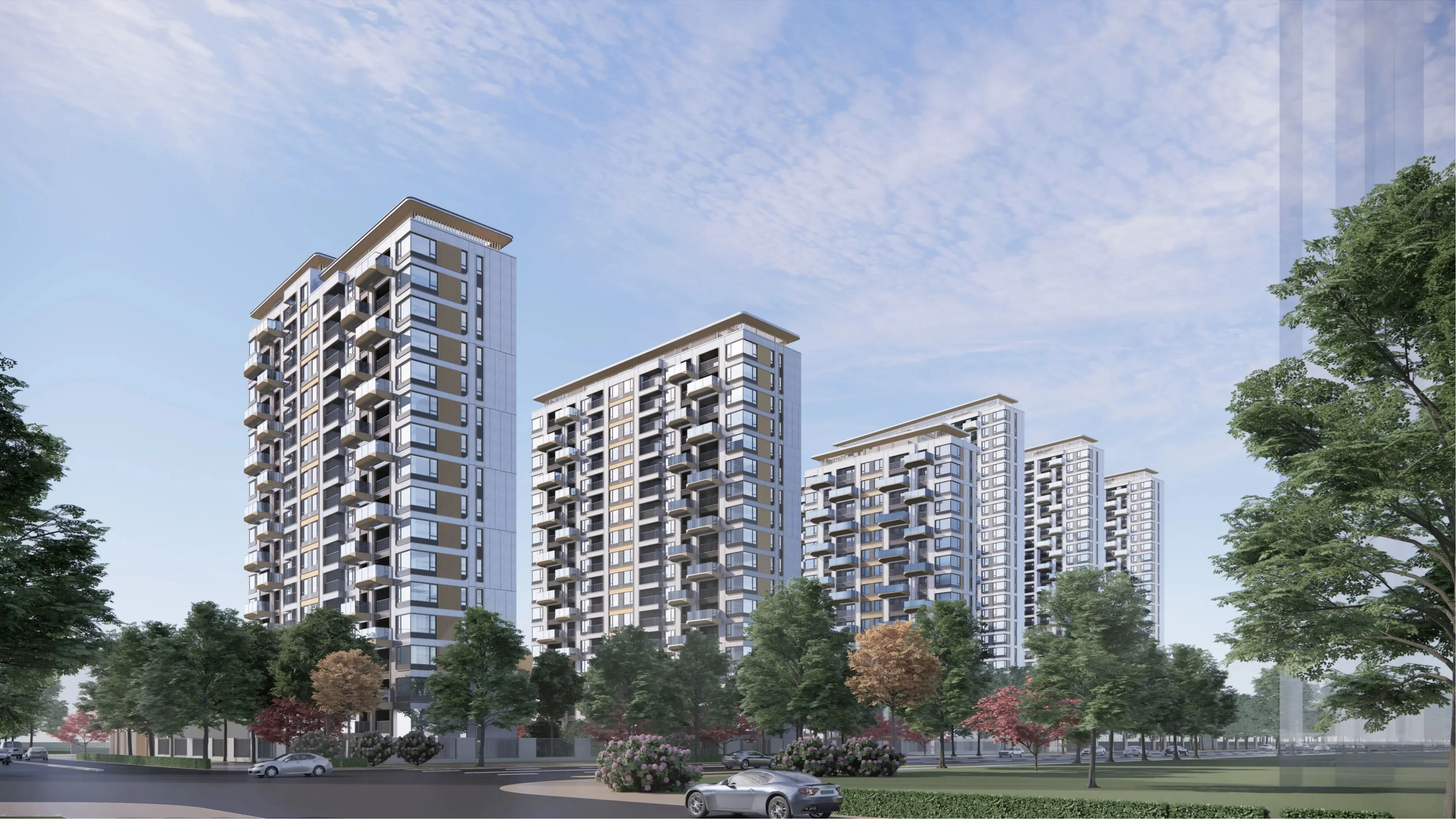 中国铁建博悦外立面图