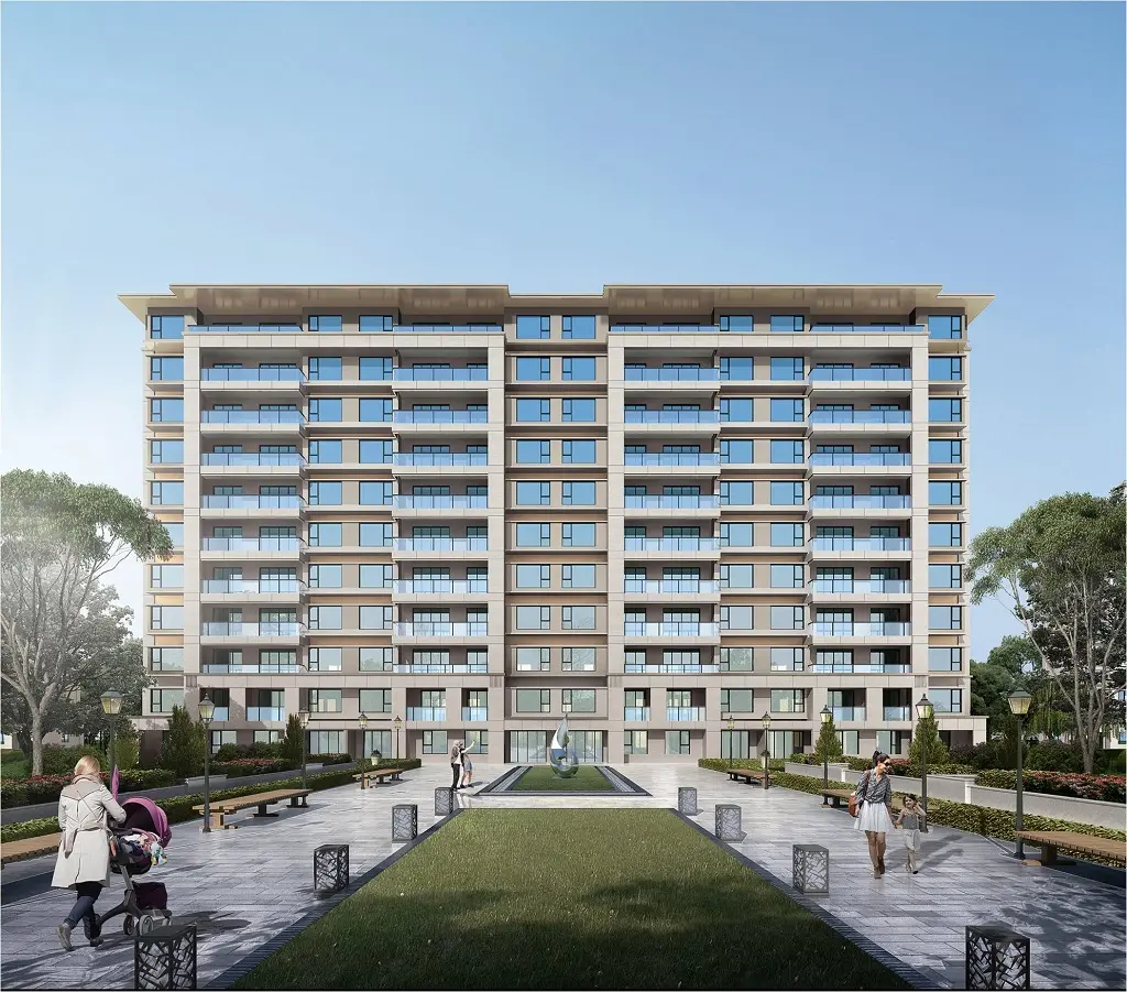 牡丹招商公园学府11层外立面