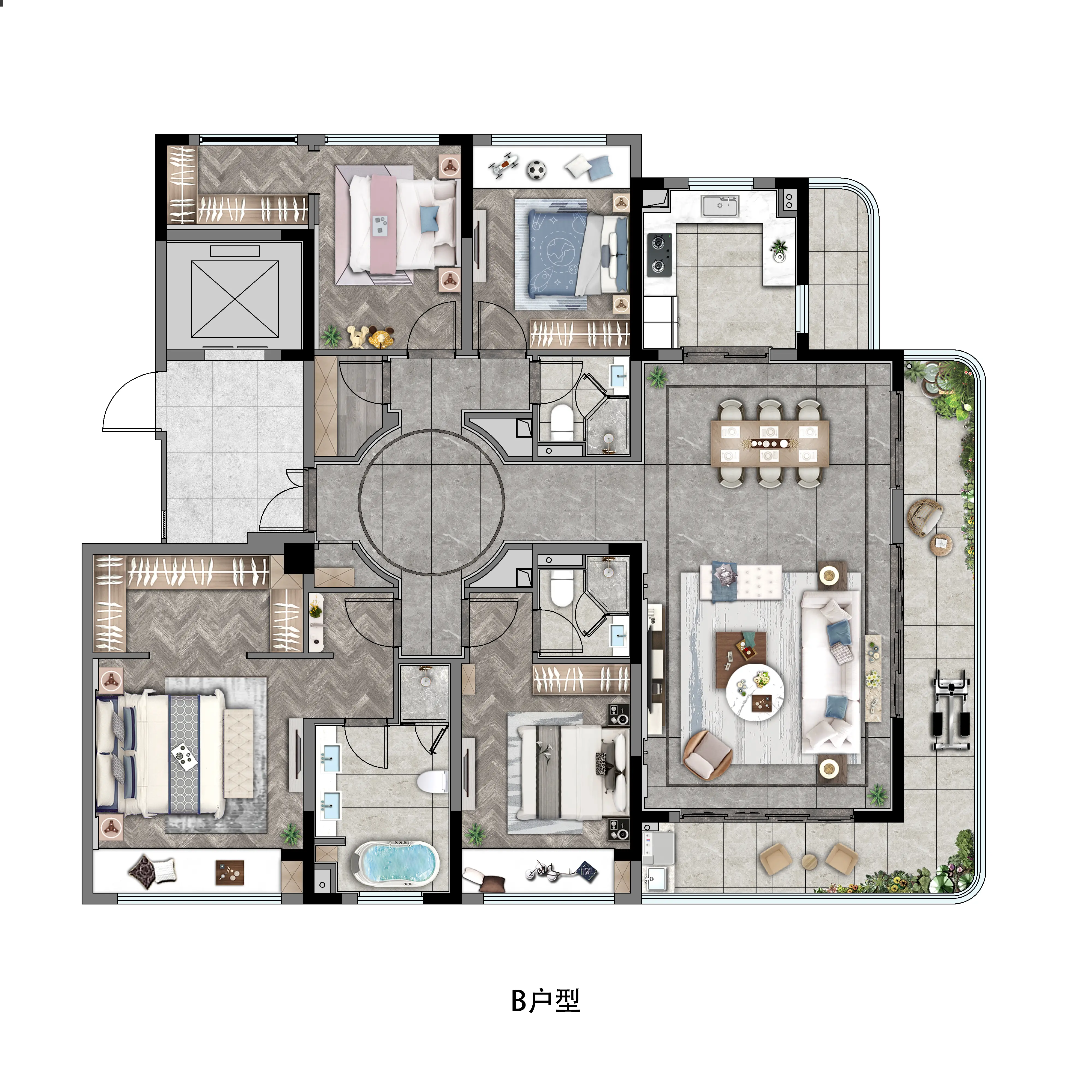 房型图