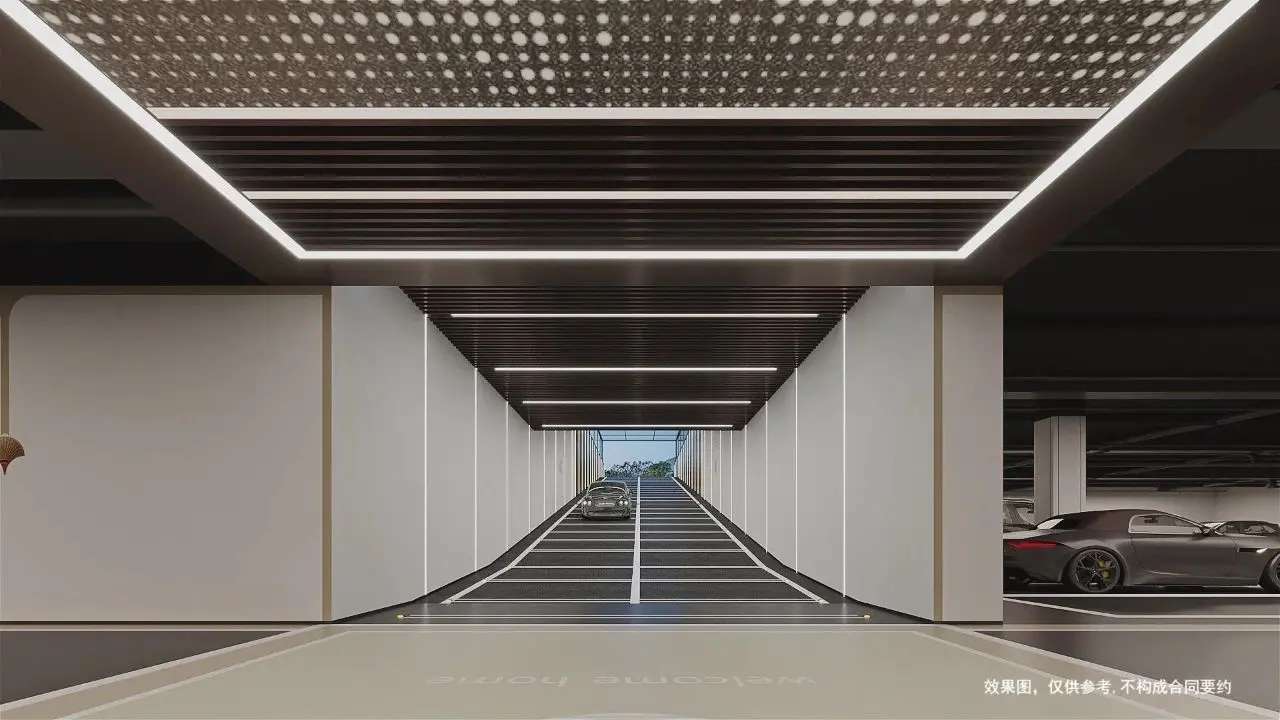 绿城江南潮鸣地库效果图