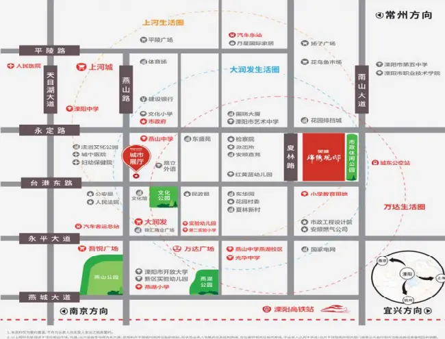 项目位置示意图