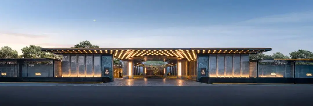 映秦淮景观节点入口