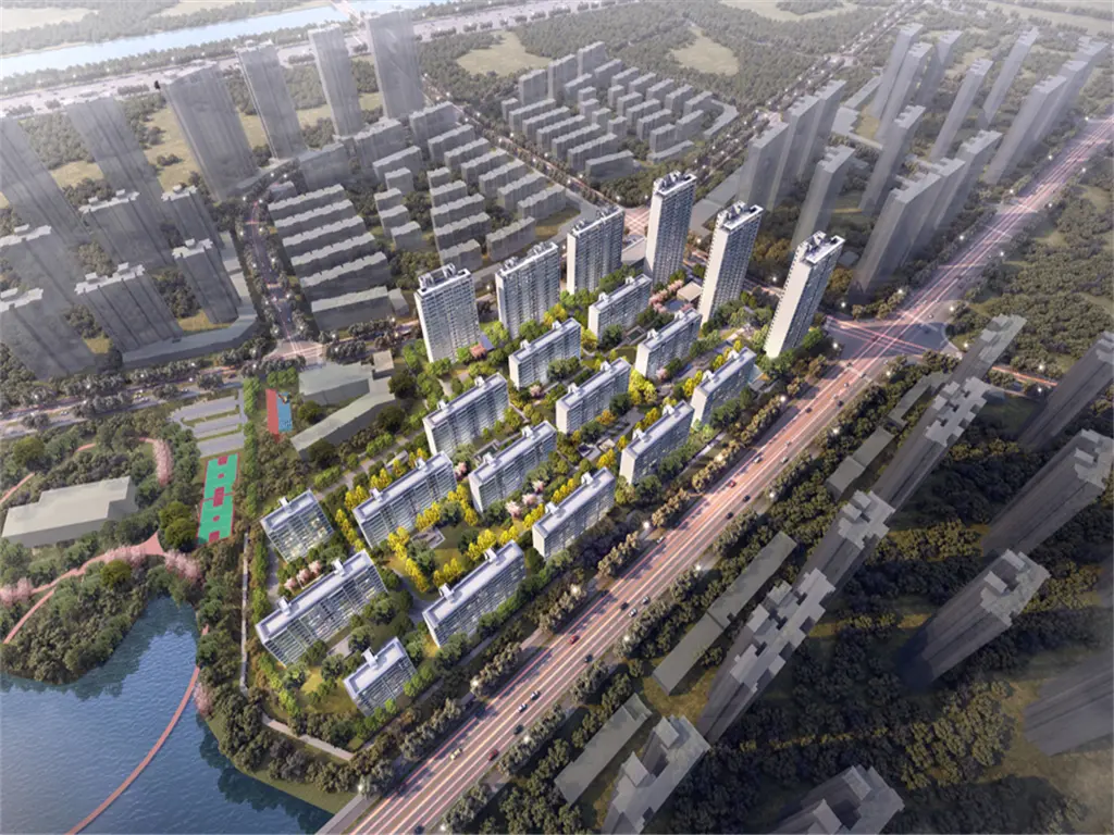 项目鸟瞰效果图