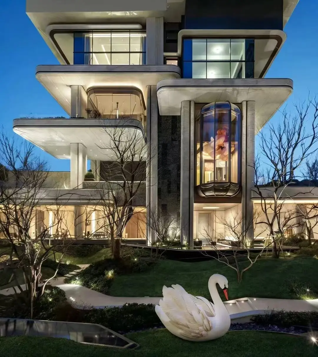 招商西安湾外立面效果图