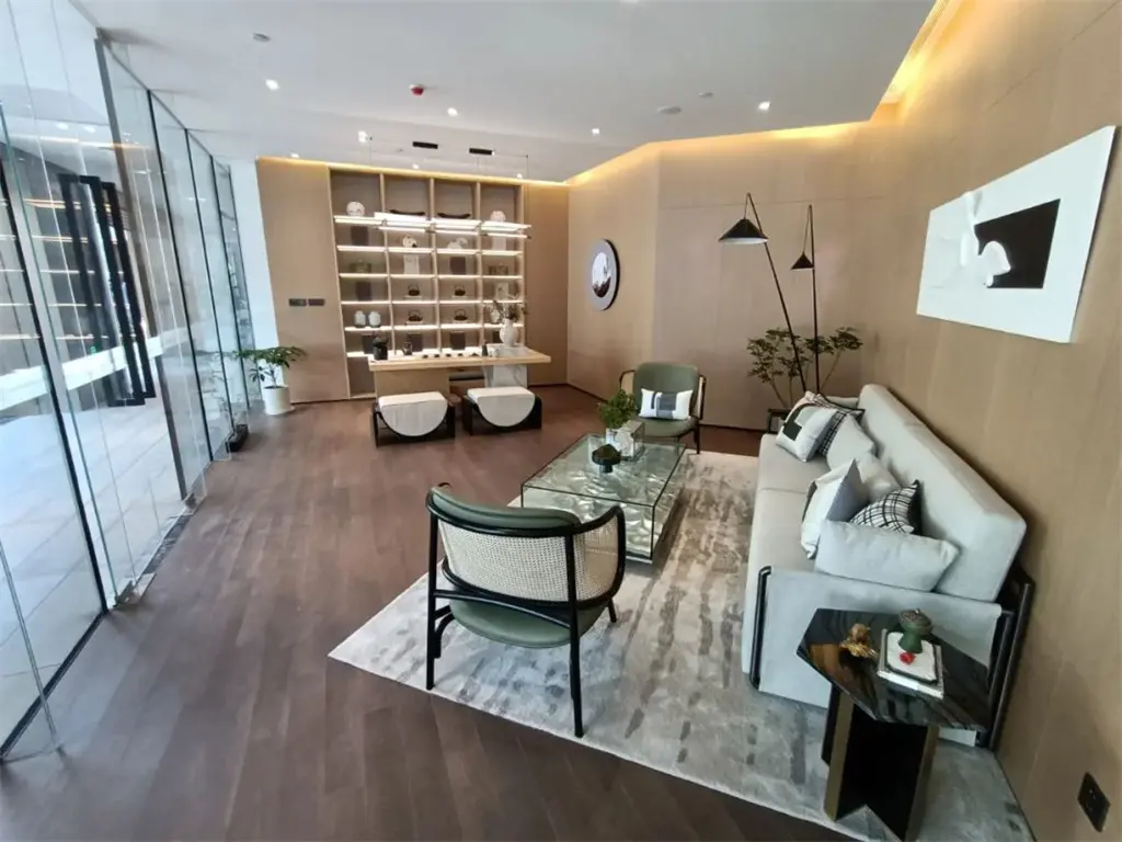 售楼处休息处实景