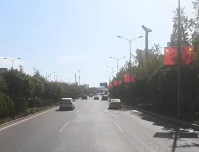 金开大道道路实景