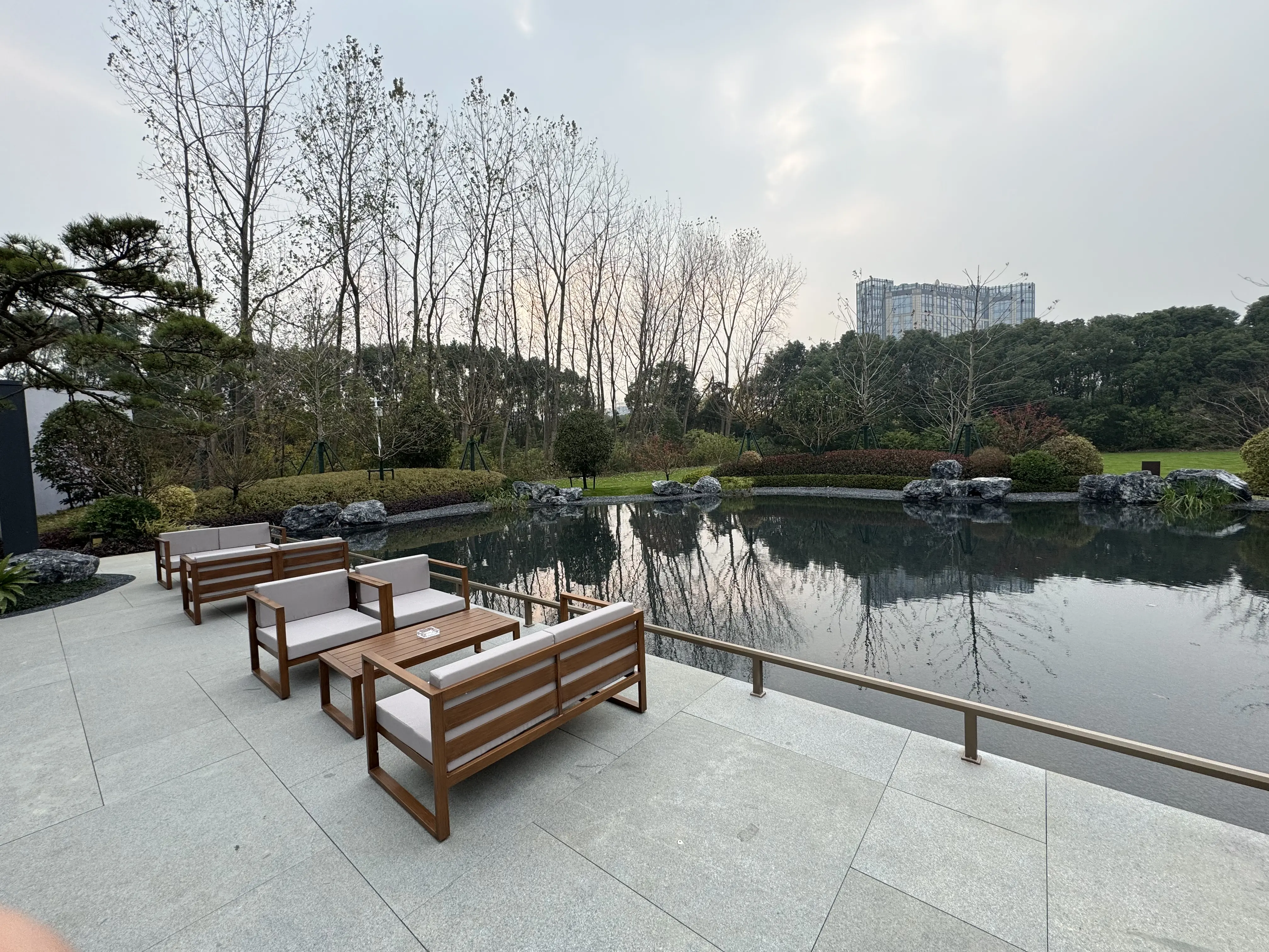 售楼处绿化实景