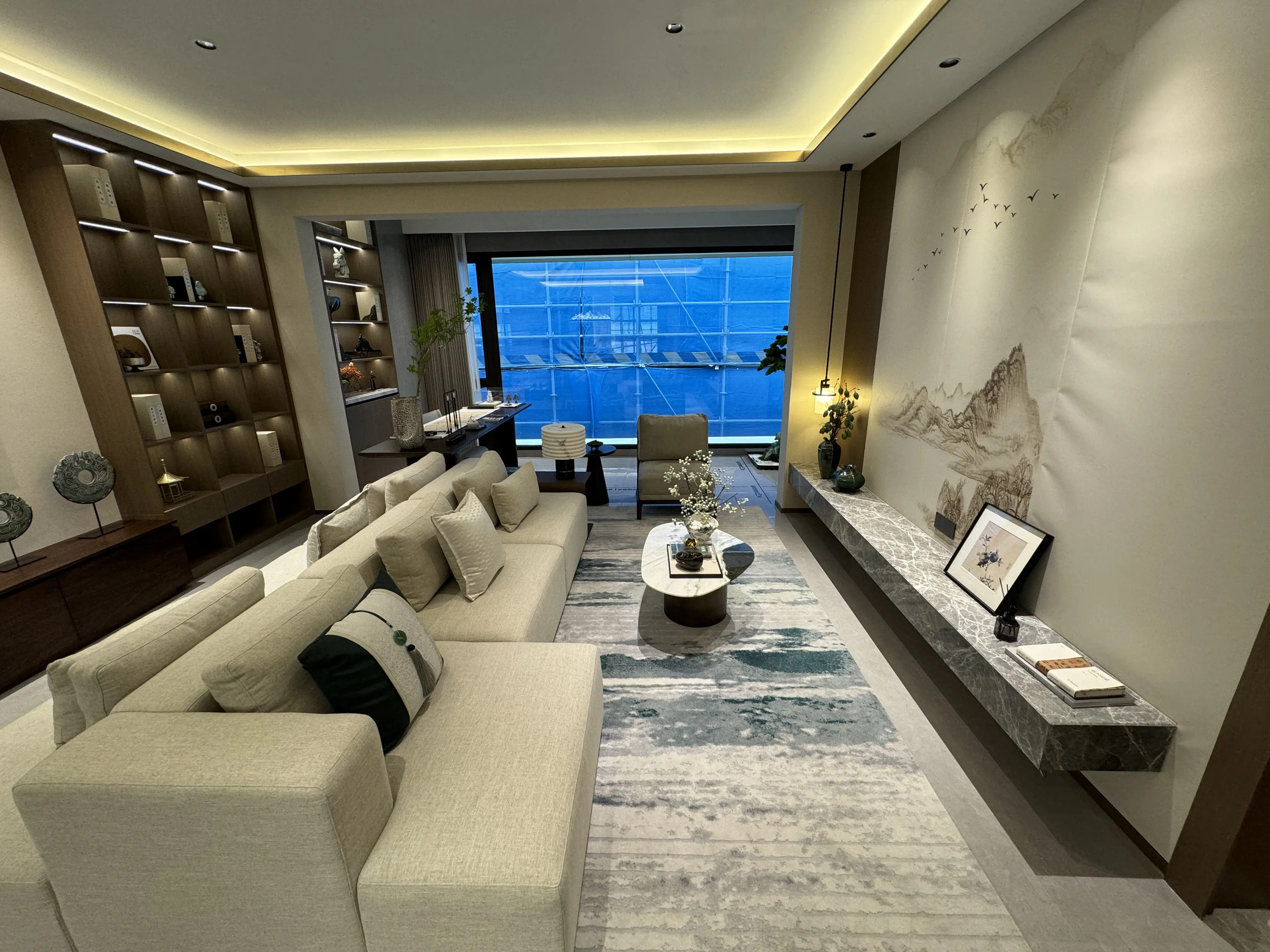 125㎡样板间客厅