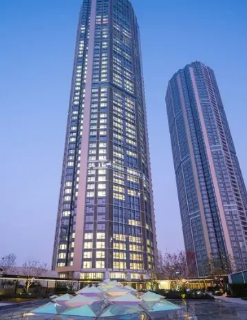 重庆中心小区实景图