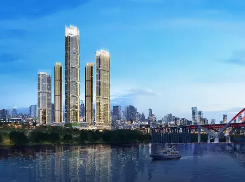 重庆中心外立面效果图