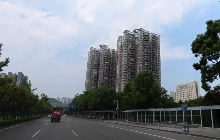 金家湾立交道路实景