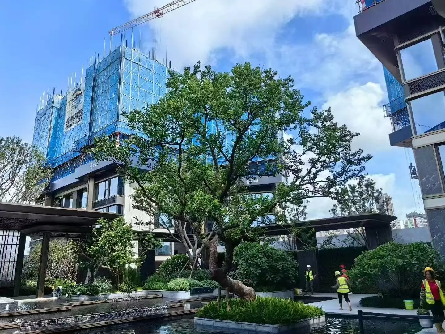 邦泰揽境小区实景图