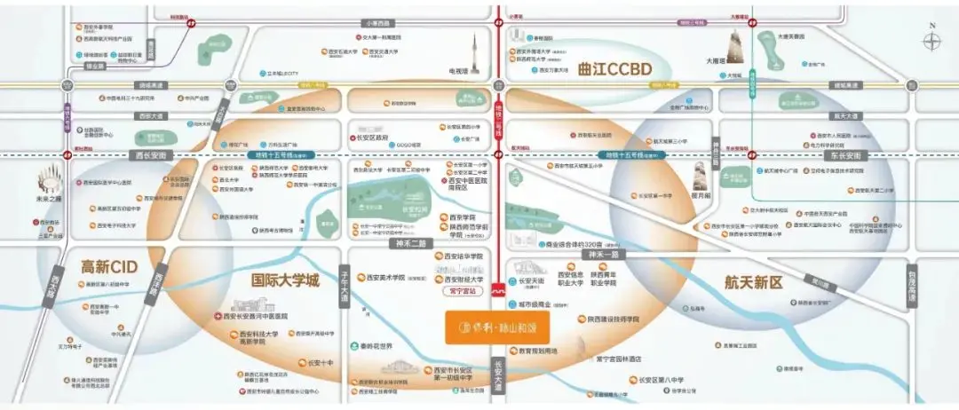 保利咏山和颂位置图