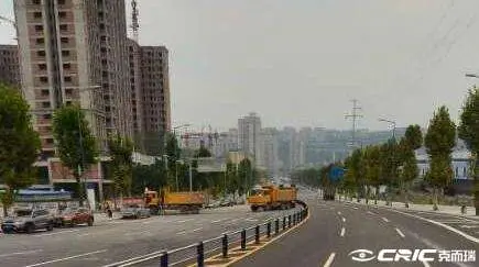 春华大道实景图