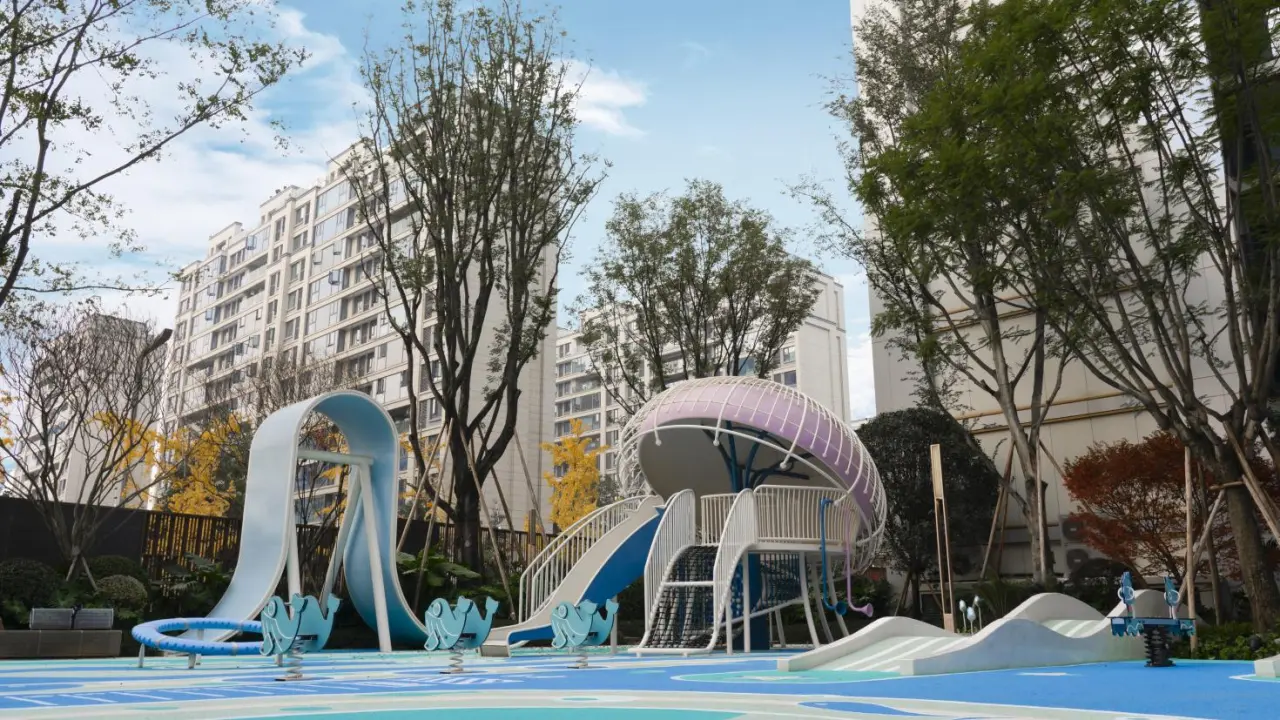 小区实景园林