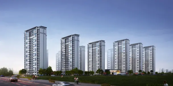 小区外立面实景图