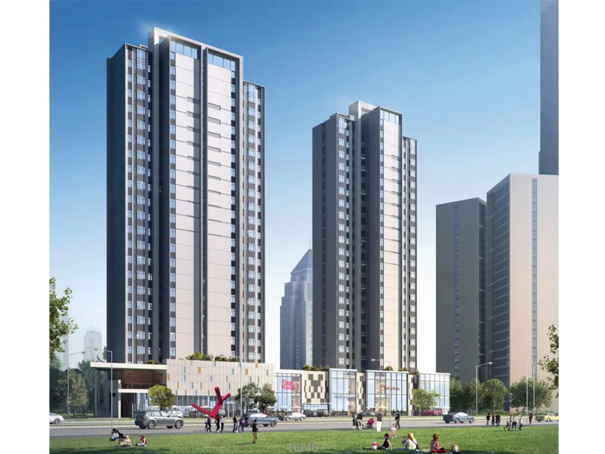 风华路壹号园区景观示意图