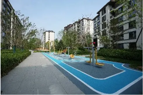 住总山澜樾府小区实景图