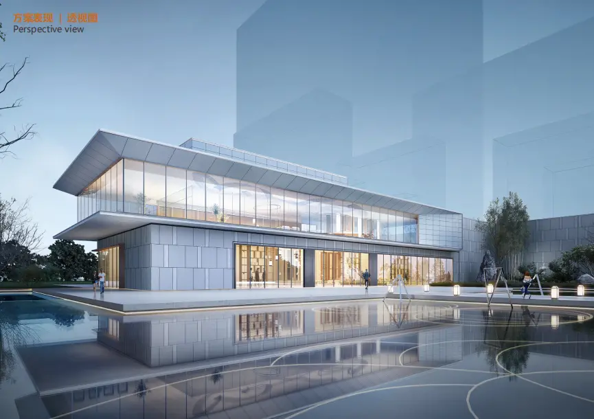 中国铁建·花语湖畔项目效果图