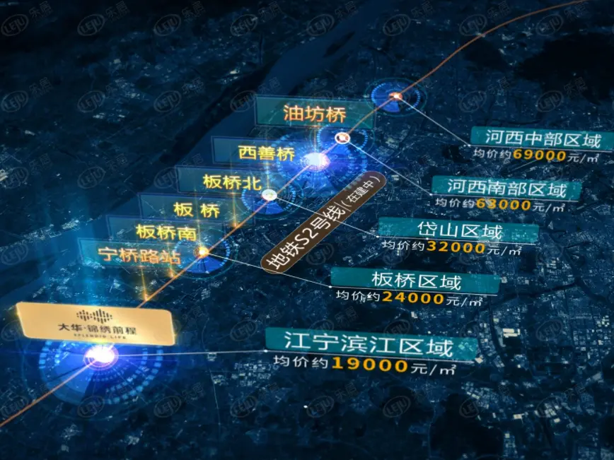 大华锦绣前程-位置图