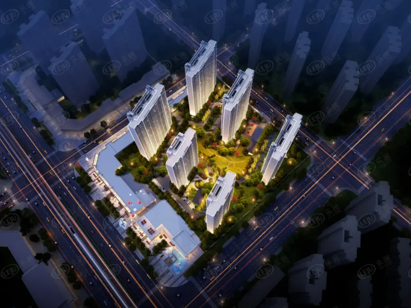 大华锦绣前程-总平面图