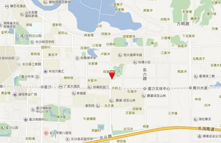 中建清能悦和城位置图